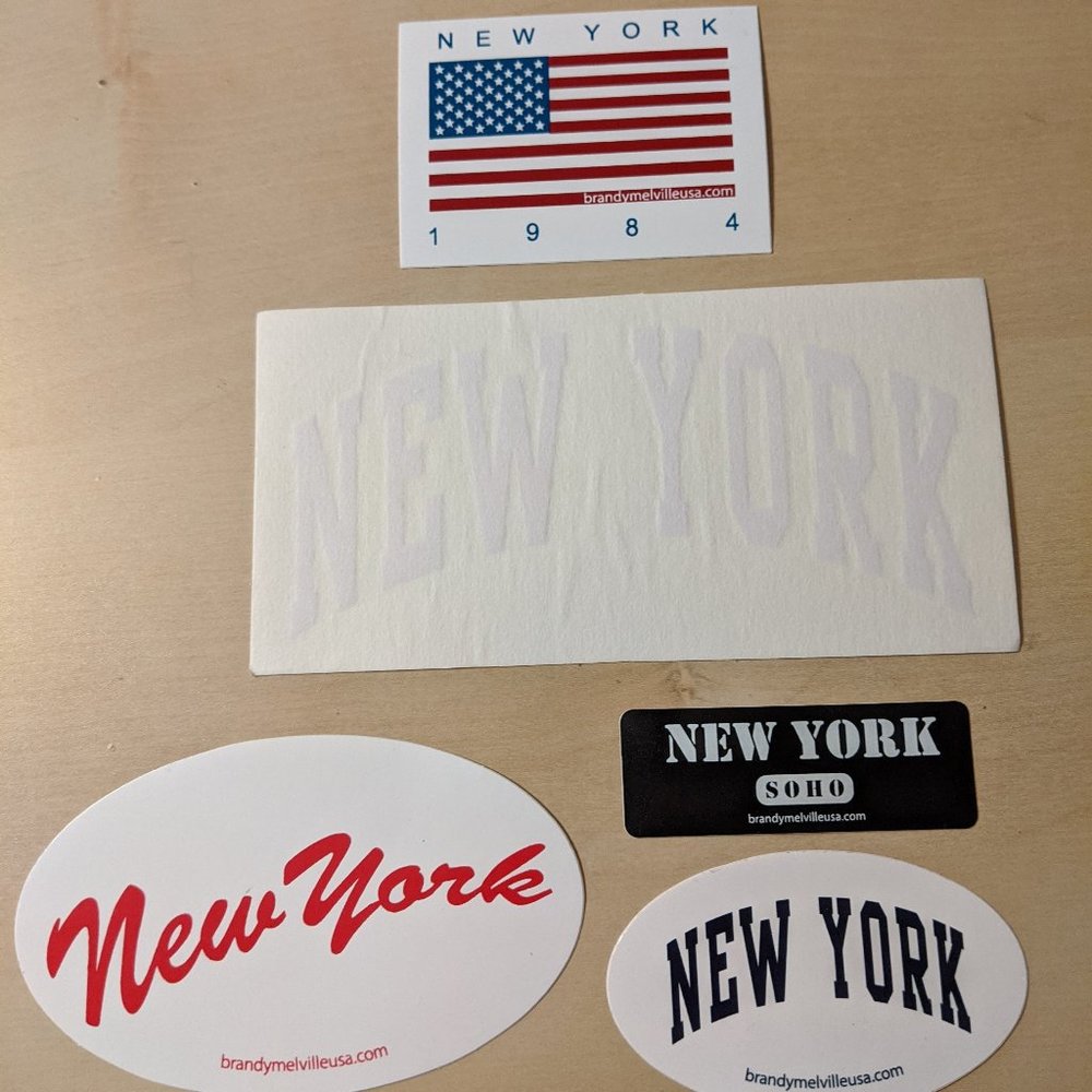 Brandy Melville New York Stickers